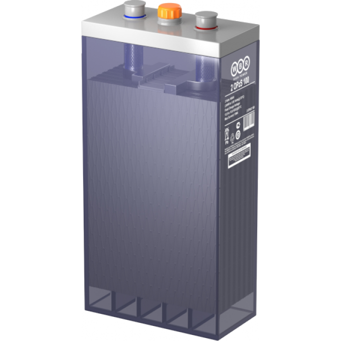2 OPzS 100 Аккумуляторная батарея WBR 15,4 ABS (акрило-бутадиено-стирол) 2-OPZS-100