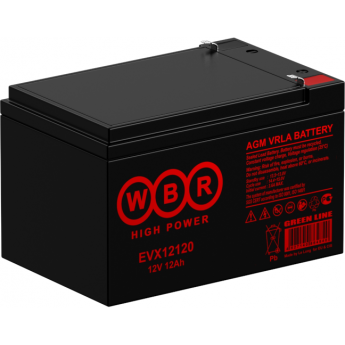 EVX 12120S Аккумуляторная батарея WBR 4 98x98x151