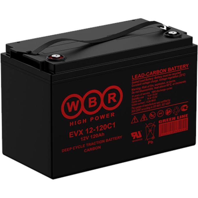Аккумуляторная батарея WBR 32,8 173x220x330 EVX12-120C1