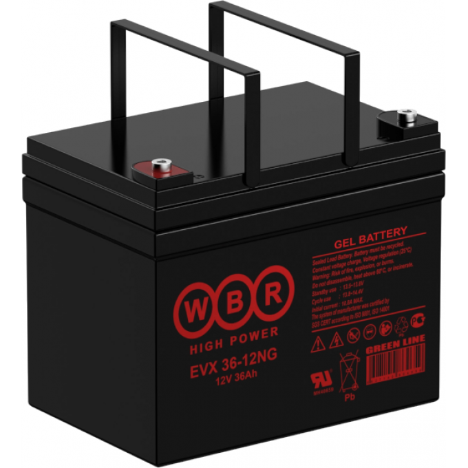 Аккумуляторная батарея WBR 10.7 131x170x197 EVX36-12G