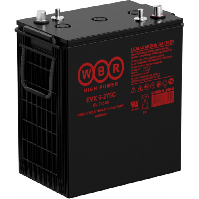Аккумуляторная батарея WBR 36,5 180x296x295 EVX6-275C2