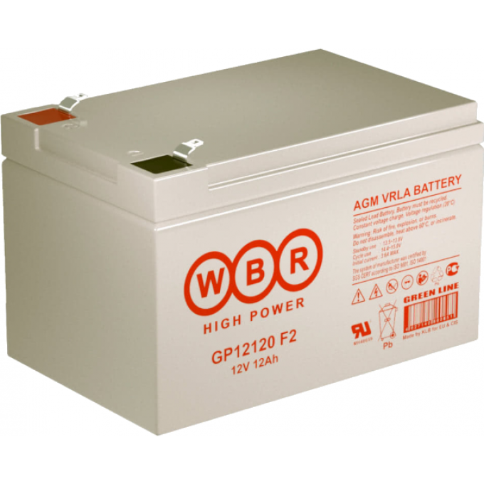 GP 12120 Аккумуляторная батарея WBR 4,02 98x98x151 GP-12120