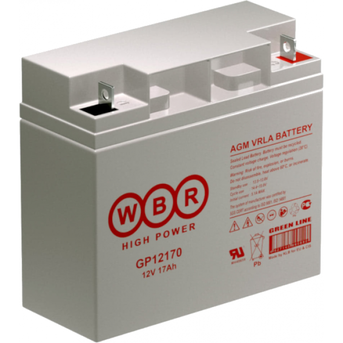 GP 12170 Аккумуляторная батарея WBR 5,6 76x167x181 GP-12170