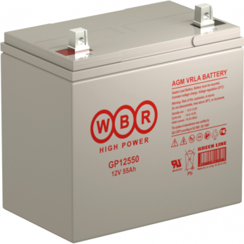 GP 12550 Аккумуляторная батарея WBR 17,1 135x214x226