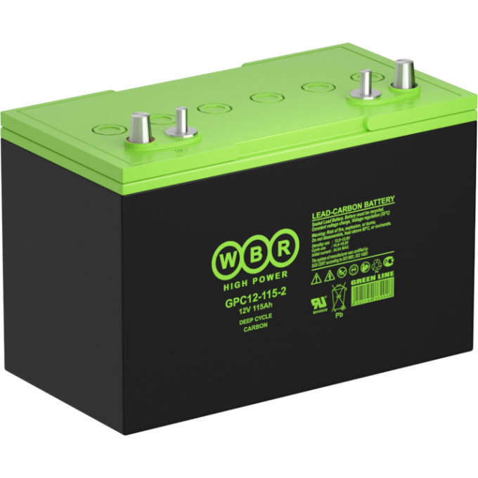 GPC 12-115-2 Аккумуляторная батарея WBR 31,7 173x237x330 GPC-12-115-2