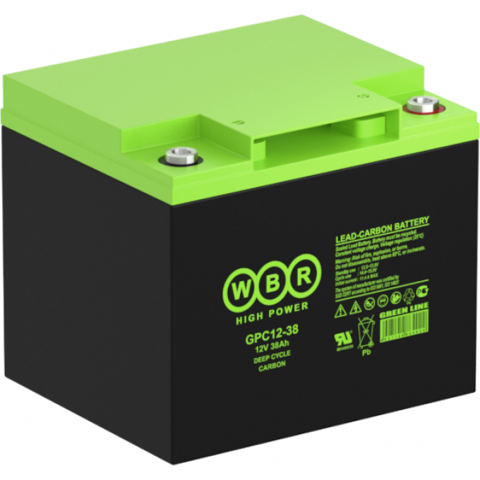 GPC 12-38K Аккумуляторная батарея WBR 15 165x172x197 GPC-12-38K