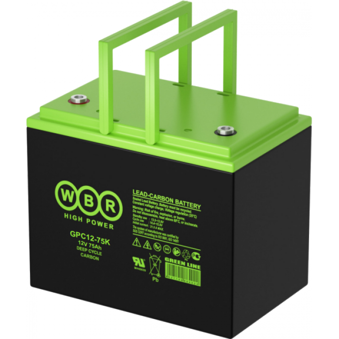 GPC 12-75K Аккумуляторная батарея WBR 22,5 268x211x258 GPC-12-75K