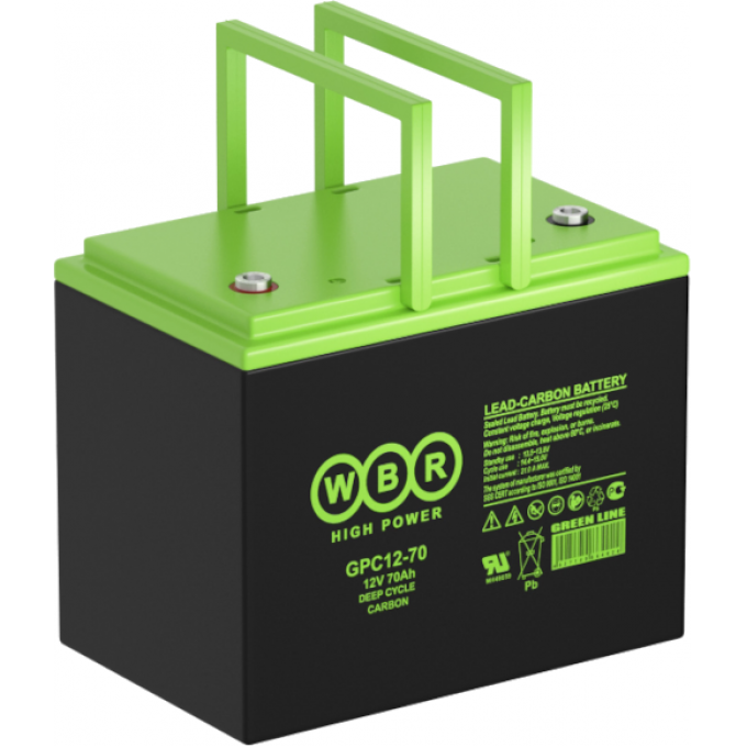 GPC 12-80K Аккумуляторная батарея WBR 26 168x215x260 GPC-12-80K