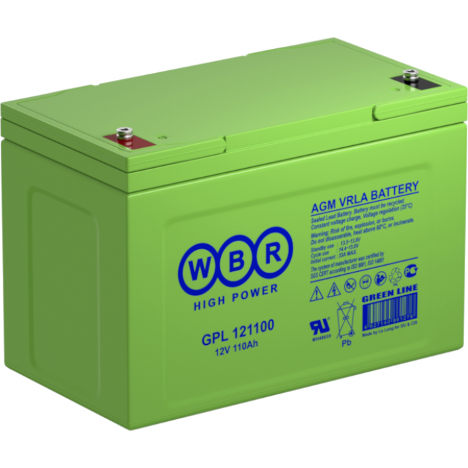 GPL 121100 Аккумуляторная батарея WBR 32,5 170x217x338 GPL-121100