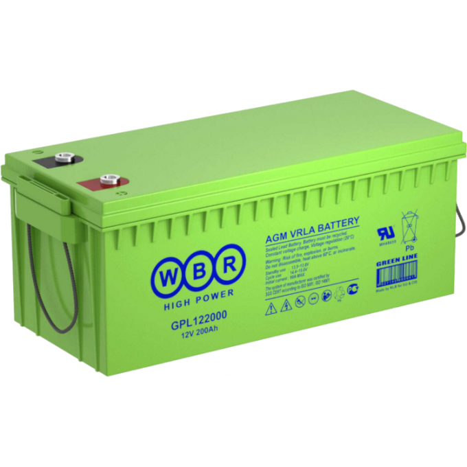 GPL 122000 Аккумуляторная батарея WBR 69 238x224x522 GPL-122000