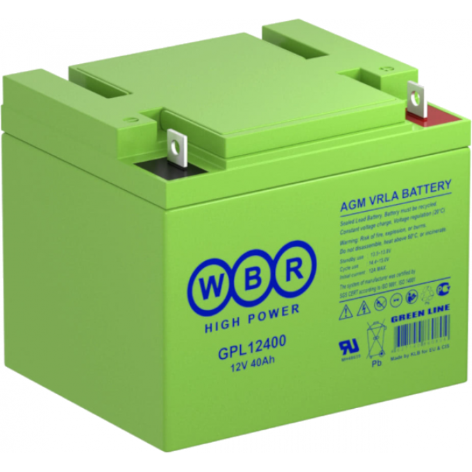 GPL 12400 Аккумуляторная батарея WBR 13,5 166x171x198 GPL-12400
