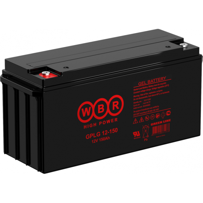 GPLG 12-150 Аккумуляторная батарея WBR 44.5 172x240x485 GPLG-12-150