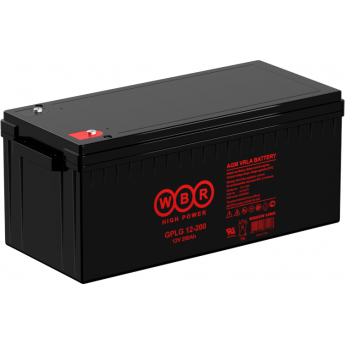 GPLG 12-200 Аккумуляторная батарея WBR 62,5 238x222x522