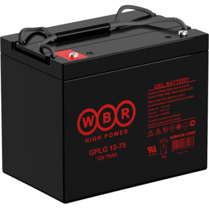 GPLG 12-75 Аккумуляторная батарея WBR 24,2 168x215x260 GPLG-12-75