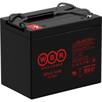 GPLG 12-80 Аккумуляторная батарея WBR 25,3 168x215x260