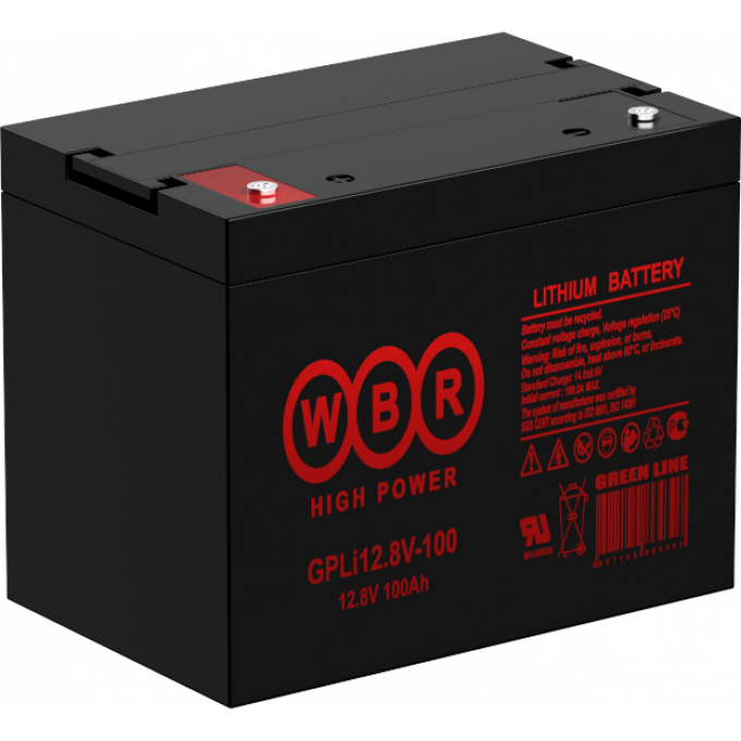 GPLi 12.8V-100K Аккумуляторная батарея WBR 11,9 172x223x329 GPLI-12.8V-100K