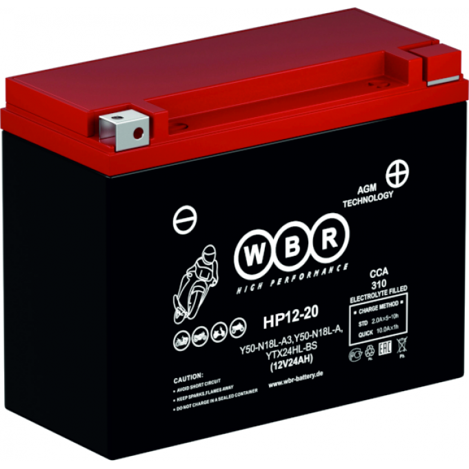 HP 12-20 Аккумуляторная батарея WBR 6,5 ABS (акрило-бутадиено-стирол) HP-12-20