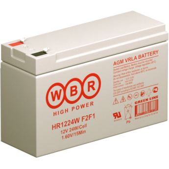 HR 1224W Аккумуляторная батарея WBR 51x101x151 6,64