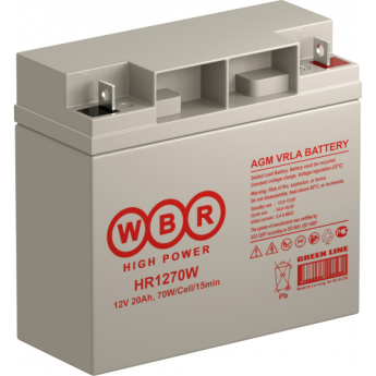 HR 1270W Аккумуляторная батарея WBR 5,6 76x167x181