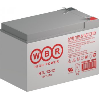 HTL 12-12 Аккумуляторная батарея WBR 3,8 98x101x151 HTL 12-12 Аккумуляторная батарея WBR 3,8 98x101x151
