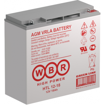 HTL 12-18 Аккумуляторная батарея WBR 5,5 77x167x181