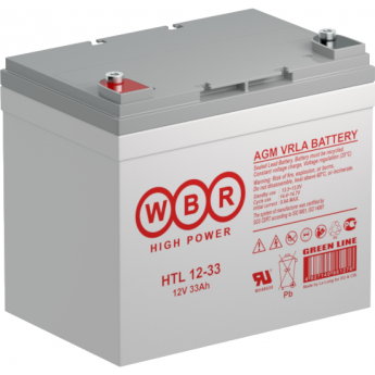 HTL 12-33 Аккумуляторная батарея WBR 10,6 130x167x195