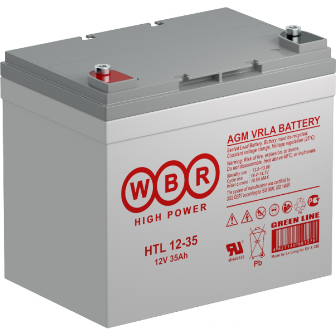 HTL 12-35 Аккумуляторная батарея WBR 11.2 130x167x195 HTL-12-35