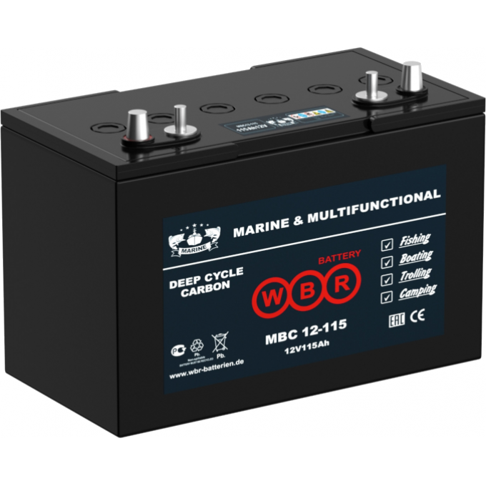 MBC 12-115 Аккумуляторная батарея WBR 31,4 173x212x330 MBC-12-115