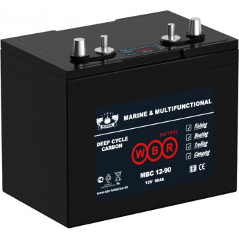 MBC 12-90-2 Аккумуляторная батарея WBR 23,8 168x208x260