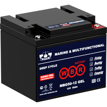 MBG 50-12 Аккумуляторная батарея WBR 15 165x172x197