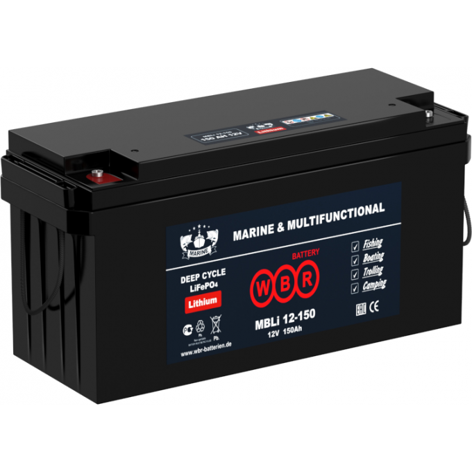 MBLi 12-150 Аккумуляторная батарея WBR 21,3 170x238,5x438 MBLI-12-150