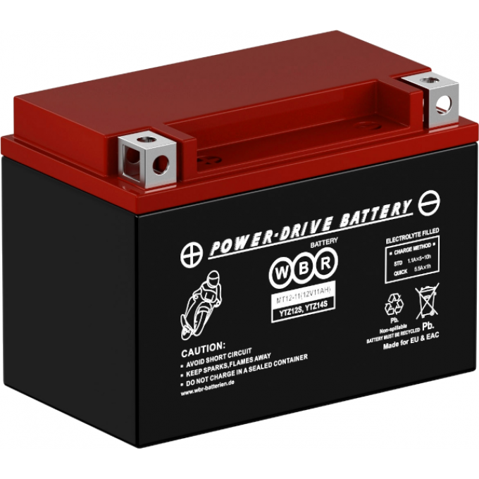 MT 12-11 Аккумуляторная батарея WBR 3,91 ABS (акрило-бутадиен-стирол) MT-12-11