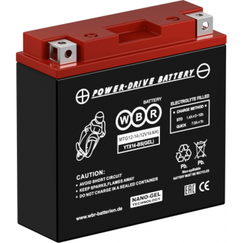 MTG 12-14 Аккумуляторная батарея WBR 4,6 71x146x151