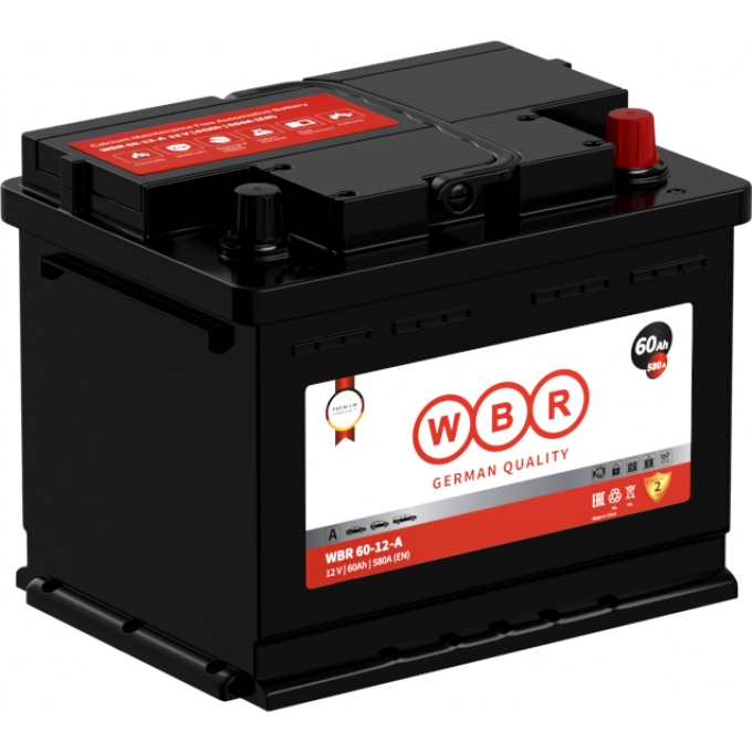 WBR 6012-A Аккумуляторная батарея WBR 15,5 173x190x242 WBR-6012-A