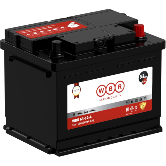 WBR 63-12-А Аккумуляторная батарея WBR 15,6 175x190x242 WBR-63-12-A