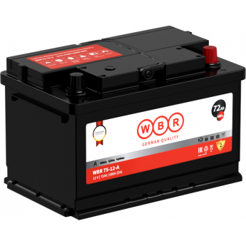WBR 75-12-А Аккумуляторная батарея WBR 17,2 175x190x278