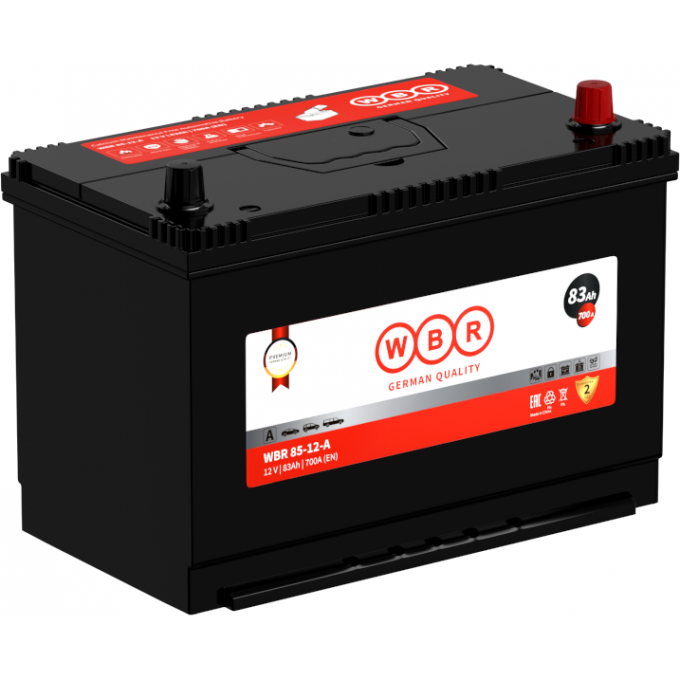 WBR 8512-A Аккумуляторная батарея WBR 21,1 170x222x303 WBR-8512-A